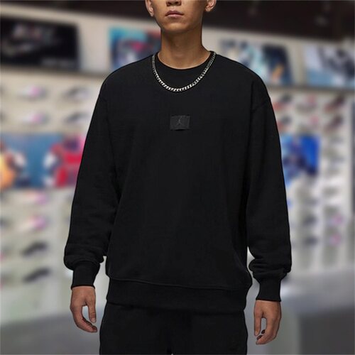 Nike耐克男子长袖2025冬季新款舒适宽松运动休闲套头衫FV7260-010