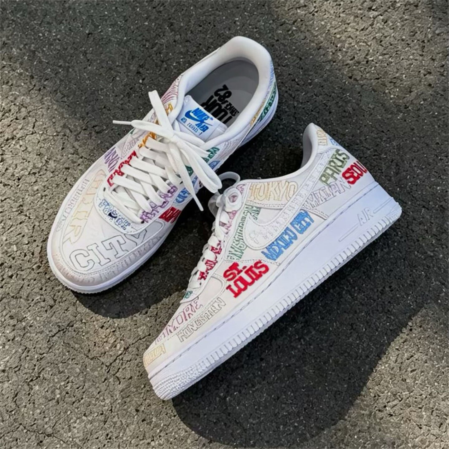 Nike耐克男鞋子2026夏季新款空军一号舒适低帮耐磨板鞋II1549-100