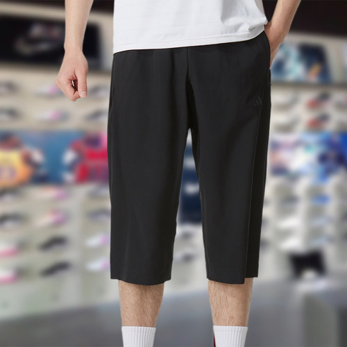 夏季新款梭织舒适透气速干七分裤