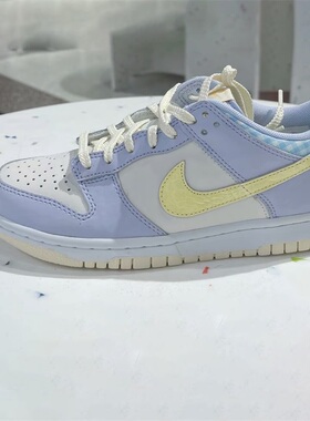 Nike耐克大童款鞋子2025冬季新款DUNK舒适拼接休闲板鞋FJ4641-536