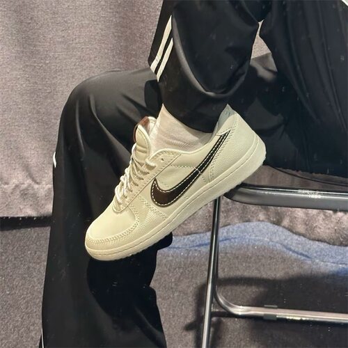 Nike耐克大童男女鞋2025秋季新款复古低帮耐磨休闲板鞋IH7331-020