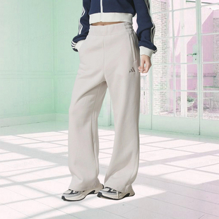 Adidas阿迪达斯女款裤子2025冬季新款舒适百搭运动束脚长裤KC0051