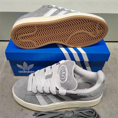 阿迪达斯三叶草男女鞋2025春季新款舒适百搭低帮面包鞋板鞋JQ4109