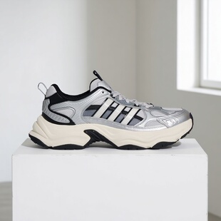 Adidas阿迪达斯男女款鞋子2026春季新款舒适透气跑步老爹鞋KJ9522