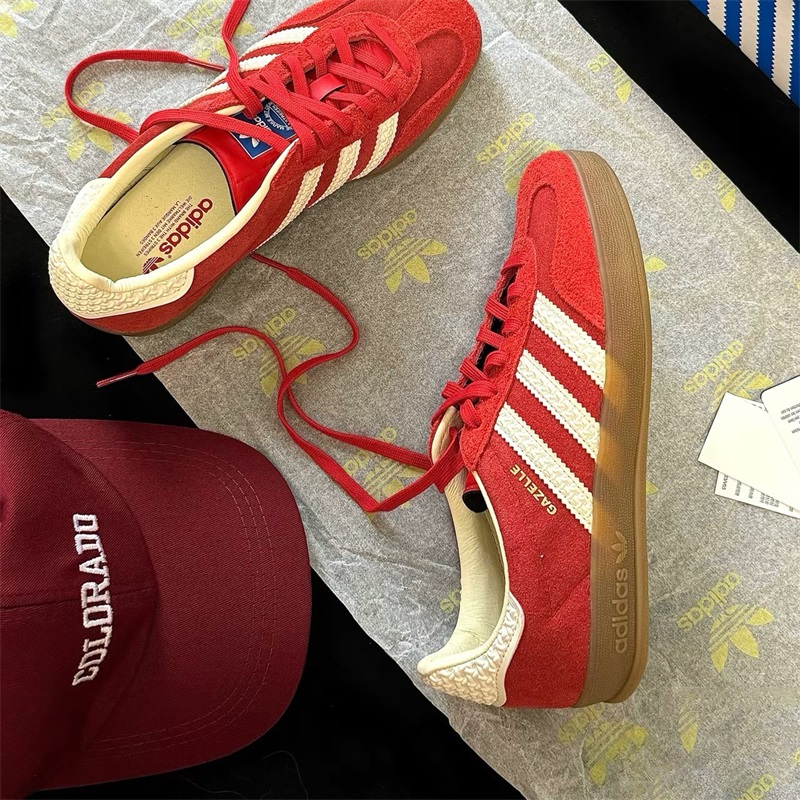 阿迪达斯三叶草男女鞋2025夏季新款低帮百搭休闲德训鞋板鞋IF1808