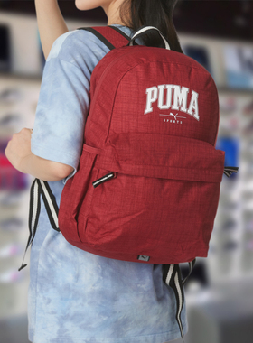 PUMA/彪马男女款包2024秋季新款大容量书包日常双肩背包090716-02