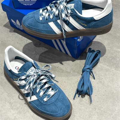 阿迪达斯三叶草男女鞋子2025秋季新款低帮德训休闲百搭板鞋KI5941