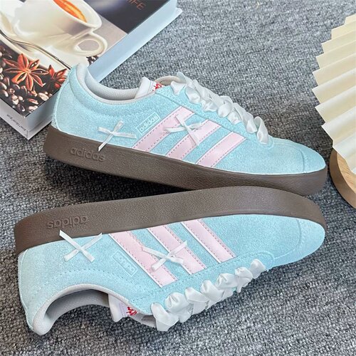 【球鞋定制】Adidas阿迪达斯男女鞋子 乳酸气泡 潮流百搭低帮板鞋