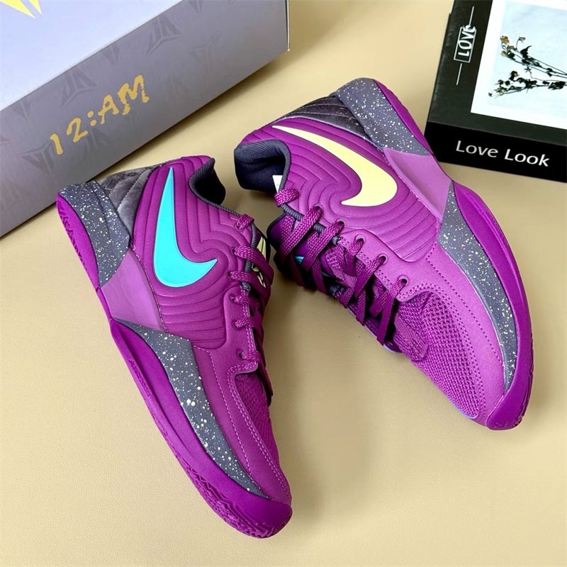 Nike耐克男鞋子2024冬季新款莫兰特二代舒适实战篮球鞋FD7327-500