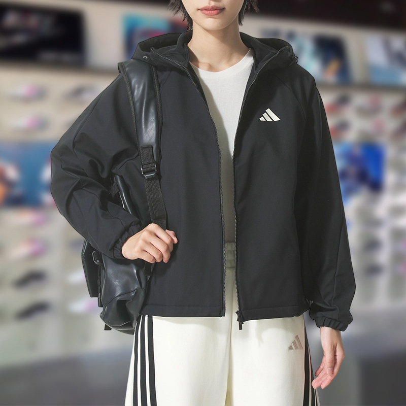 新款舒适宽松防风运动夹克