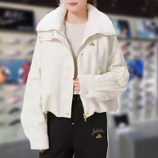 Adidas阿迪达斯女子外套2026春季新款舒适宽松休闲百搭夹克KH2662