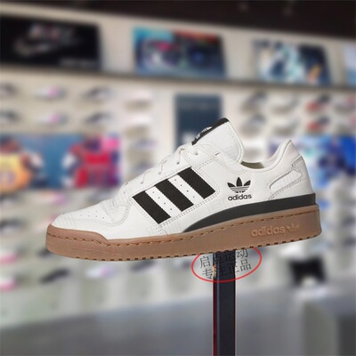 阿迪达斯三叶草男女鞋子2025冬季新款舒适百搭简约低帮板鞋JQ0209