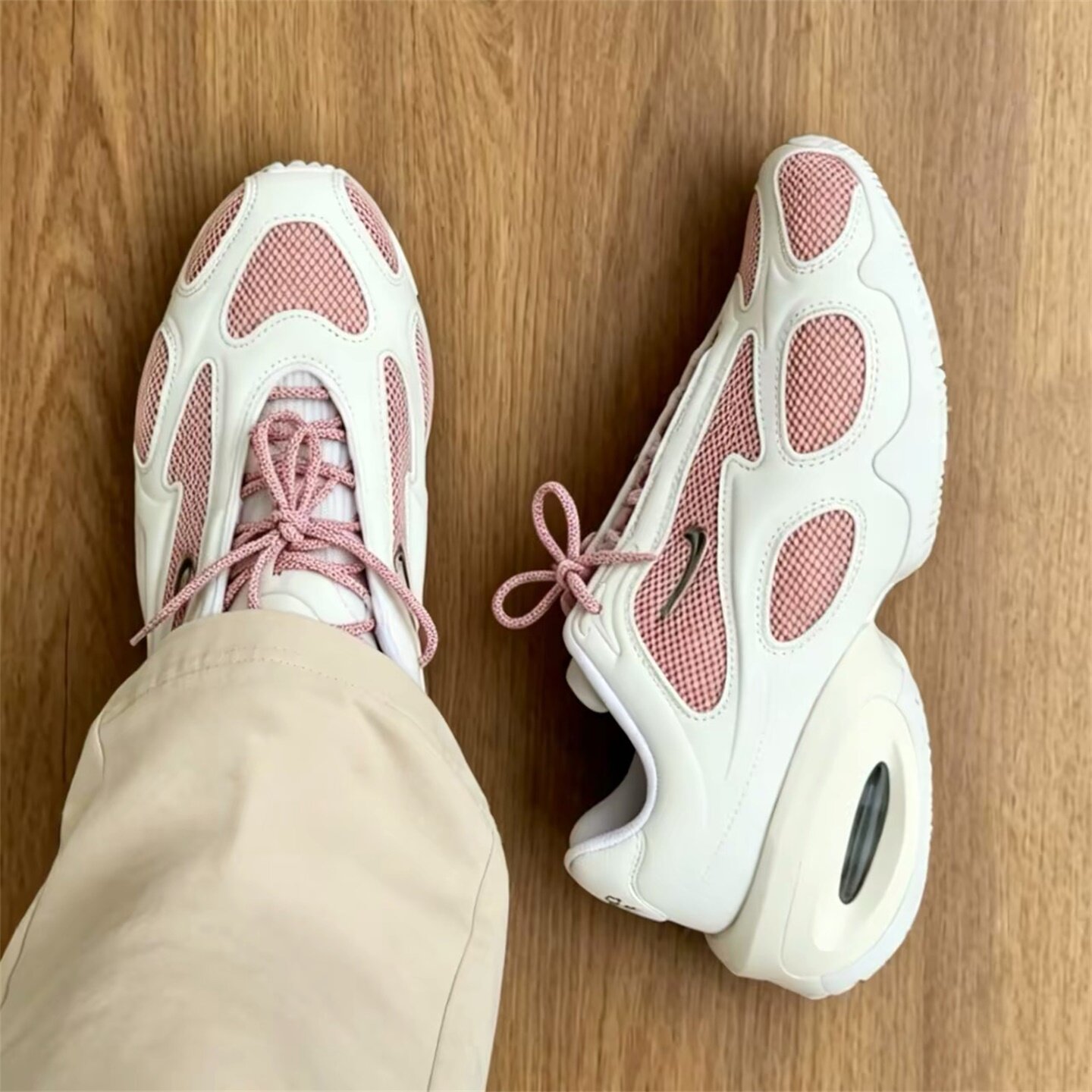 Nike耐克女款鞋子2026夏季新款低帮运动休闲舒适老爹鞋II6282-101