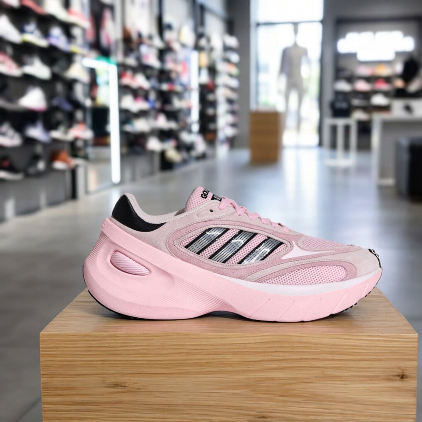 Adidas阿迪达斯男女鞋2026夏季新款舒适透气百搭增高老爹鞋KJ2841