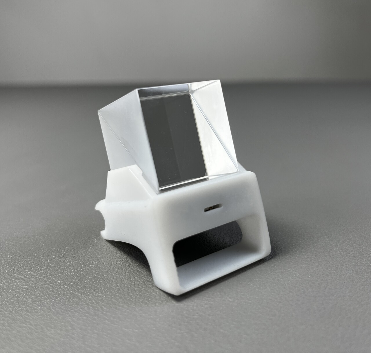 holo半透投影小电视 全息虚拟蝴蝶摆件-分光棱镜25.4mm-全息屏