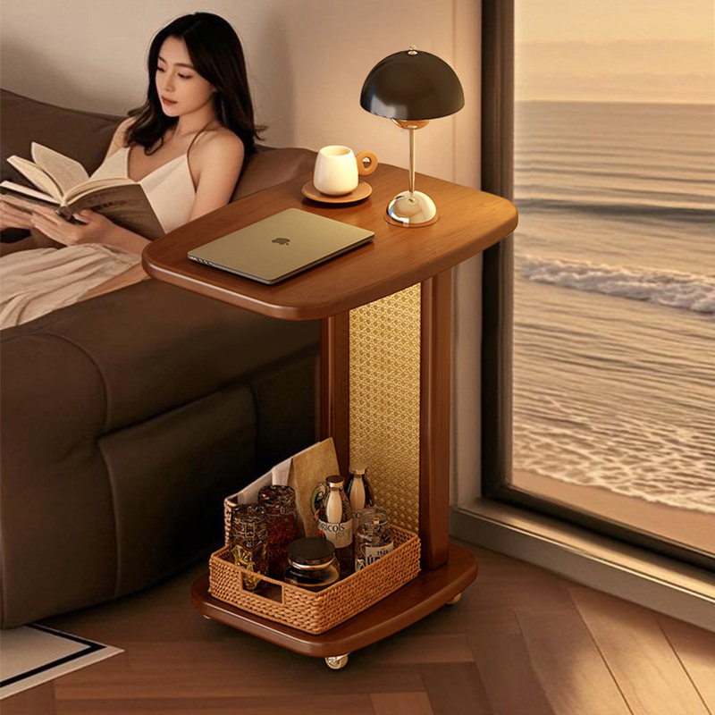 中古小推车沙发边几可移动茶几客厅家用小桌子零食置物架小型边柜,住宅家具,移动边几/推车,淘宝优惠券,粉丝福利购,淘宝优惠卷