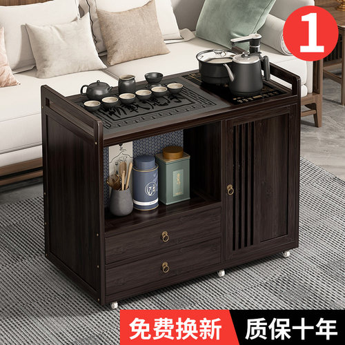 移动茶台家用带轮小茶车