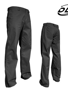 DLZ秋冬新款加厚休闲裤全棉水洗做旧美式直筒立体板正斜纹长裤