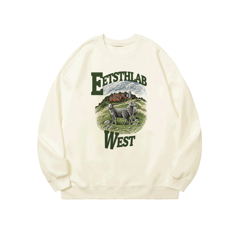 vintage卫衣女加厚加绒冬上衣