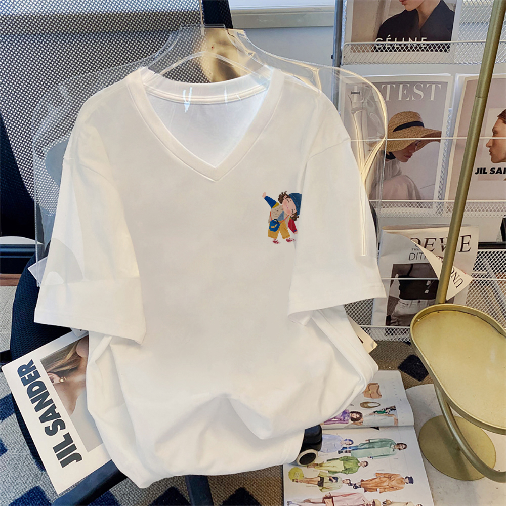 女t恤短袖设计感小众女潮牌
