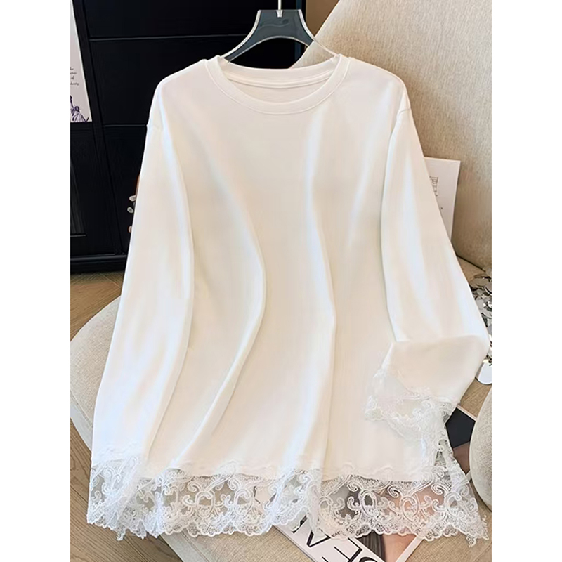 白色打底衫2025新款今年流行爆款