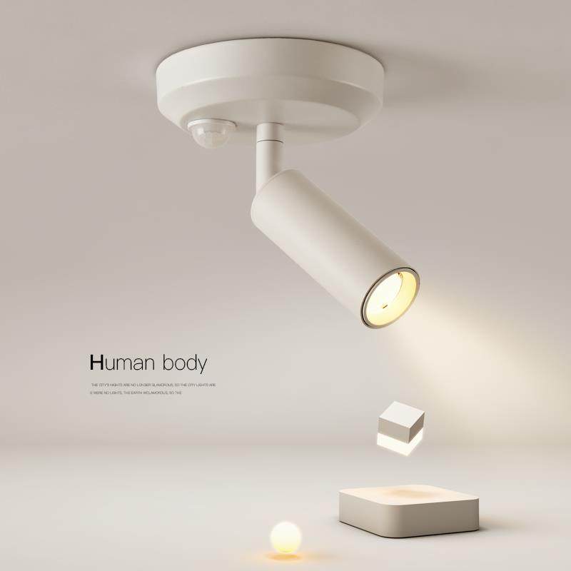 人体感应射灯过道走廊灯创意led吸顶灯简约现代楼梯阳台中山灯具,家装灯饰光源,厨卫/阳台/玄关/过道吸顶灯,淘宝优惠券,粉丝福利购,淘宝优惠卷