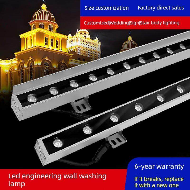 led洗墙灯户外防水别墅外墙亮化射灯楼体轮廓桥梁古建筑装饰灯24v,家装灯饰光源,LED球泡灯,淘宝优惠券,粉丝福利购,淘宝优惠卷