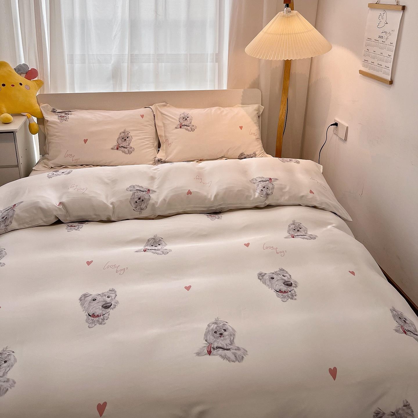 春夏季60支天丝单件被罩双面真丝裸睡单双人学生宿舍被罩1.5*2米