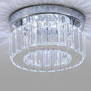 LED轻奢简约后现代水晶过道灯走廊吸顶灯阳台吸顶灯 2025新款