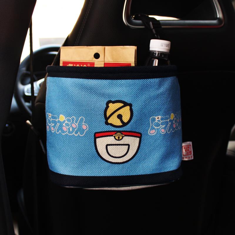 多功能车载垃圾桶汽车内用后排挂式可折叠车用置物袋收纳创意用品