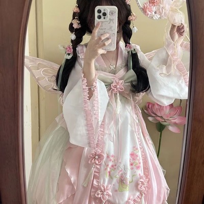 原创设计中华风Lolita可爱洛丽塔