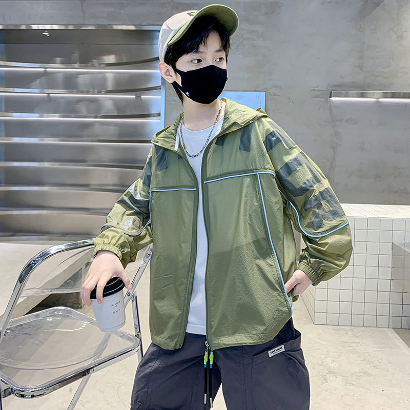 品牌专柜童装男童夏季防晒衣外套