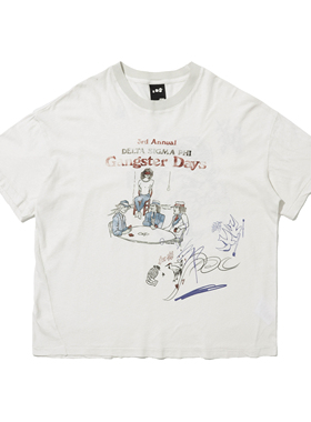 【PacShop】.pac 兄弟会印花扭骨单缝线短袖 FRAT HOUSE TSHIRT