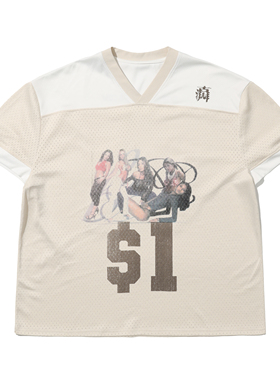 【PacShop】.pac 刀乐印花橄榄球短袖 ONE DOLLA FOOTBALL JERSEY