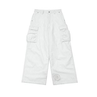 PacShop VICTORY .pac 西裤 CARGOS 胜利刺绣条纹口袋工装