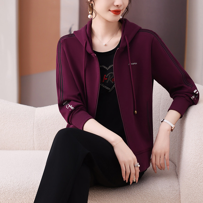 中年妈妈秋装运动服套装2025新款