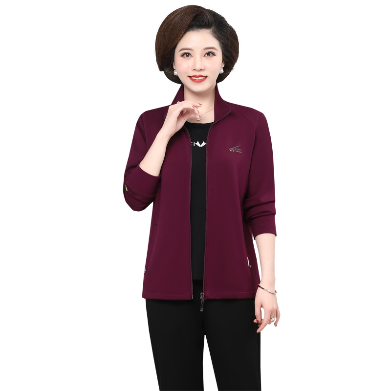 新款休闲运动服套装女春秋三件套
