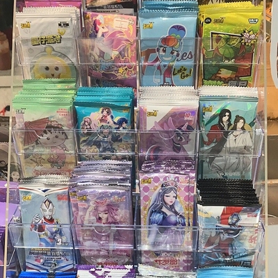 拆卡展示架大容量卡牌收纳架