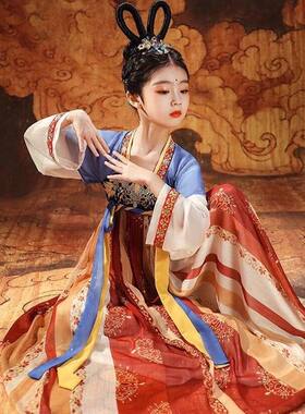 嫦娥仙子汉服儿童秋季女童敦煌飞