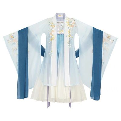 女童汉服连衣裙2025春季新款