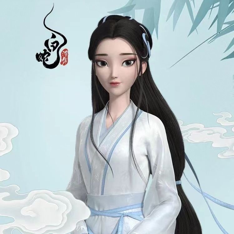 超人气白蛇缘起白素贞cos惊艳 Cospaly古装汉服白娘子cos网红同款