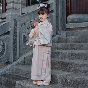 汉服女童春秋儿童格格超仙