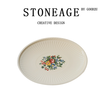 中古现货|Wedgwood 浮雕高颜值平盘圆形家用欧式盘子碟子餐具陶瓷