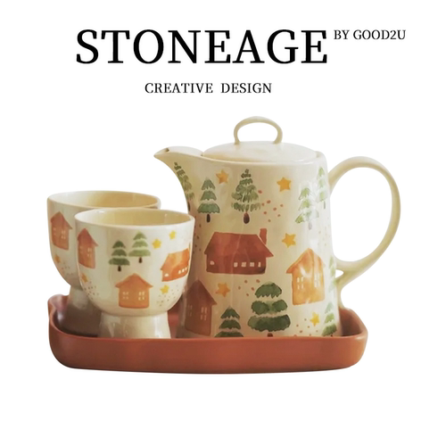 闺蜜乔迁新居搬新家礼物结婚实用杯子茶具礼盒礼品伴手礼送朋友壶