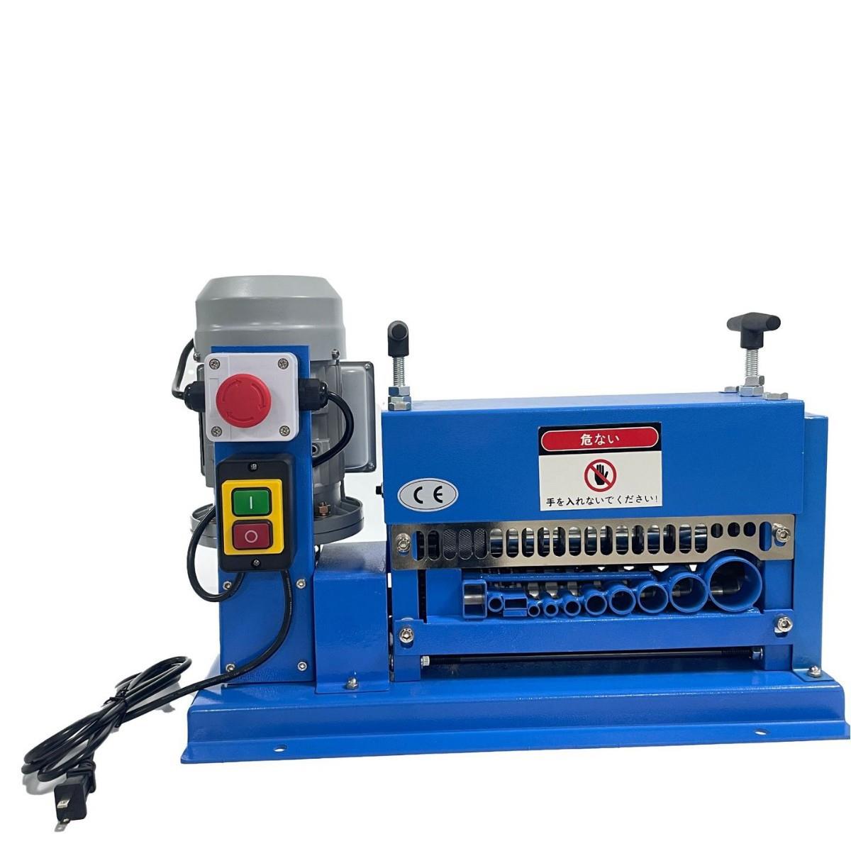 全自动多孔剥线机 电动剥线器电线剪线下线机海蓝色