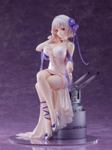 碧蓝航线手办天狼星纯白蔷薇手办模型摆件二次元gk动漫美少女雕像