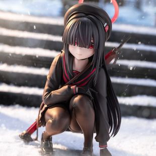 蔚蓝档案杂鱼酱手办二次元游戏周边美少女gk雕像模型机箱桌面摆件