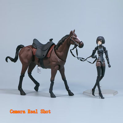 Ko高级figma490棕马白马可动手办