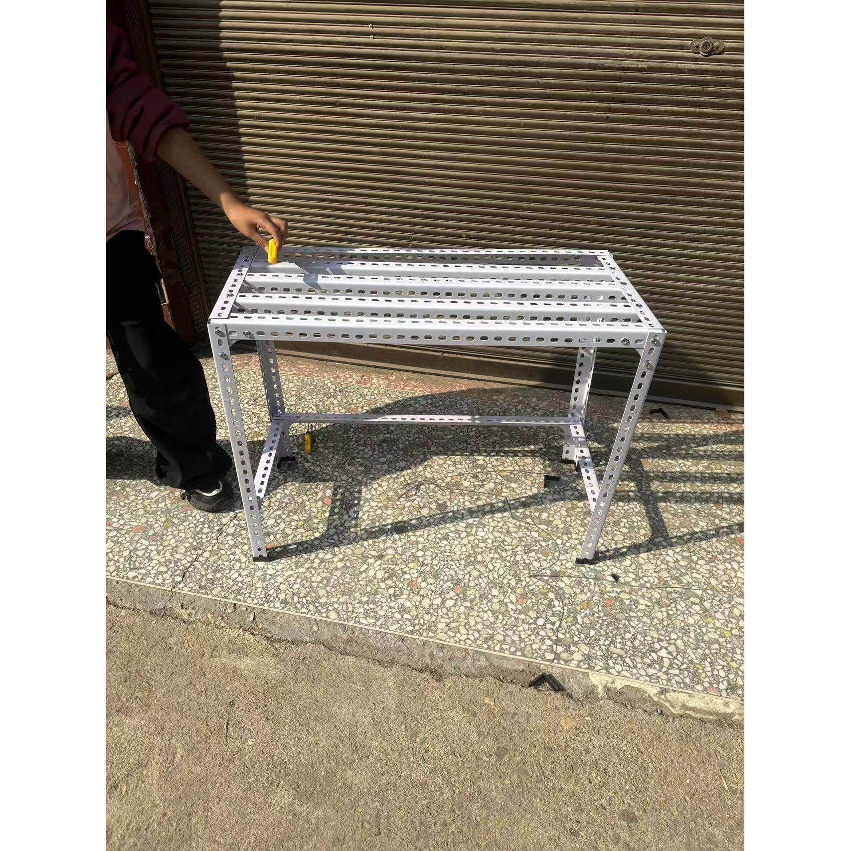 一层桌架鱼缸架 花架加高庭院铁艺拆装自由组合铁艺桌腿承重垫高,商业/办公家具,仓储货架,淘宝优惠券,粉丝福利购,淘宝优惠卷