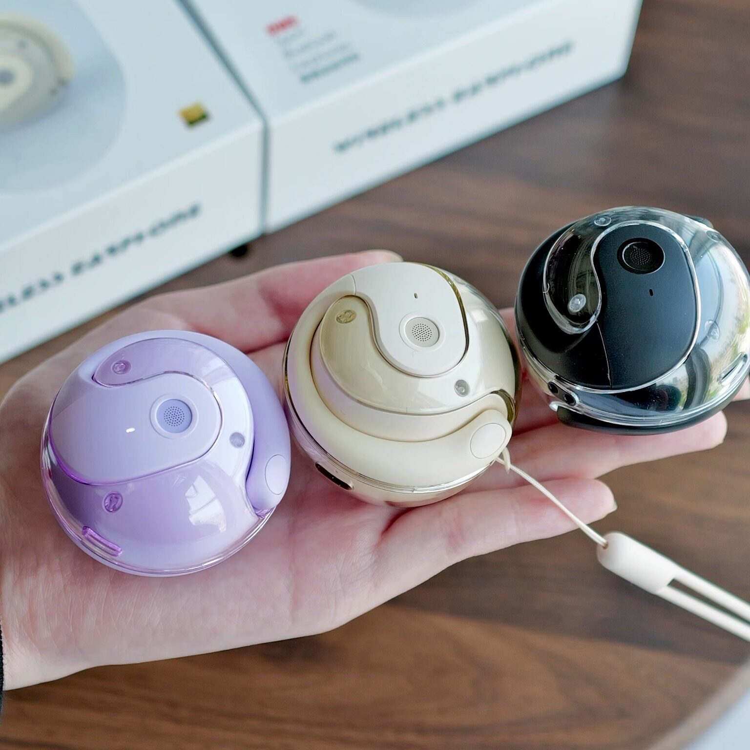 2024新款挂耳式骨传导蓝牙耳机